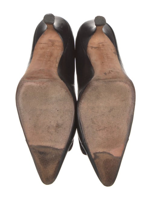 Manolo Blahnik Leather Pumps