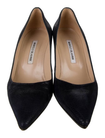 Manolo Blahnik Leather Pumps