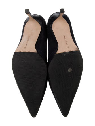 Manolo Blahnik Leather Pumps