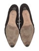 Manolo Blahnik Suede Lasercut Accents Pumps
