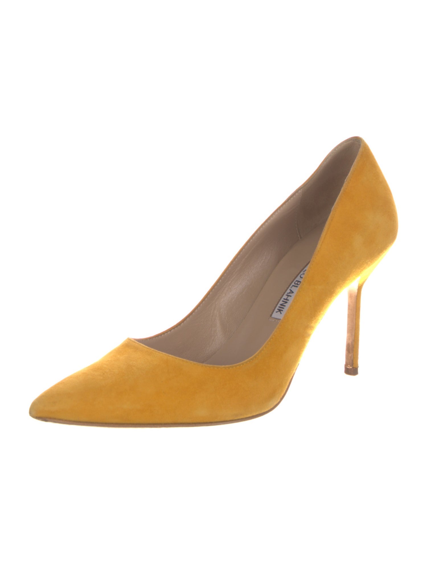 Manolo Blahnik Suede Pumps