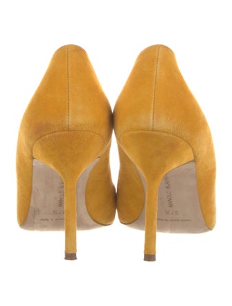Manolo Blahnik Suede Pumps