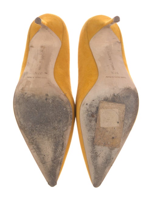 Manolo Blahnik Suede Pumps