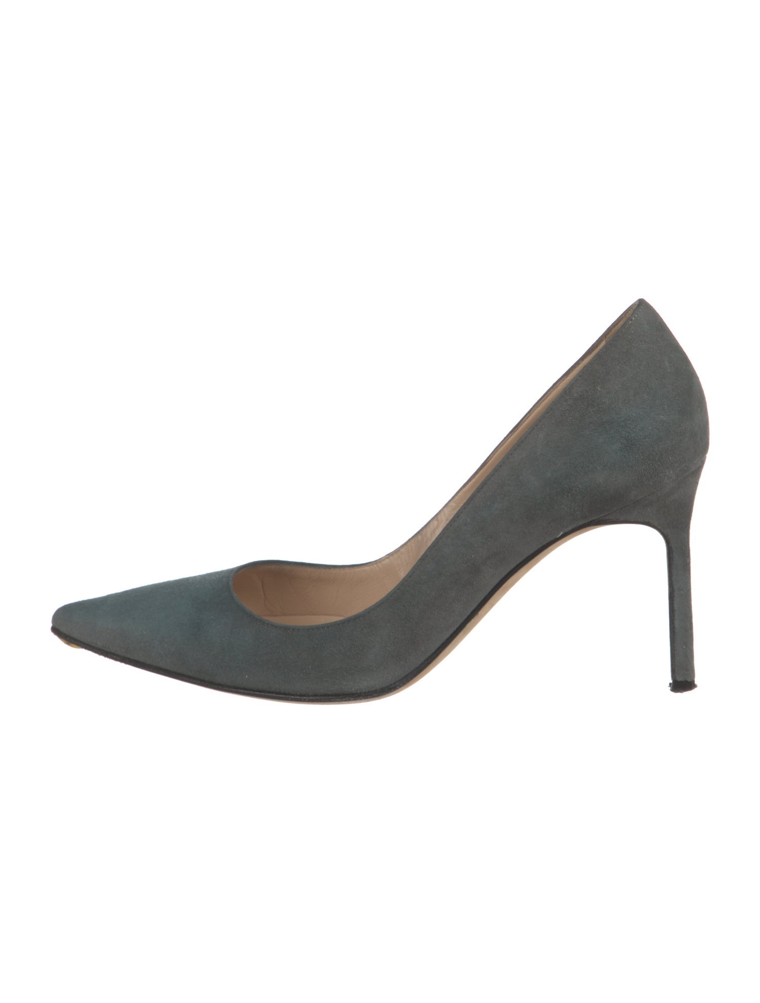 Manolo Blahnik Suede Pumps