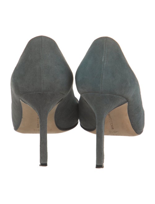 Manolo Blahnik Suede Pumps