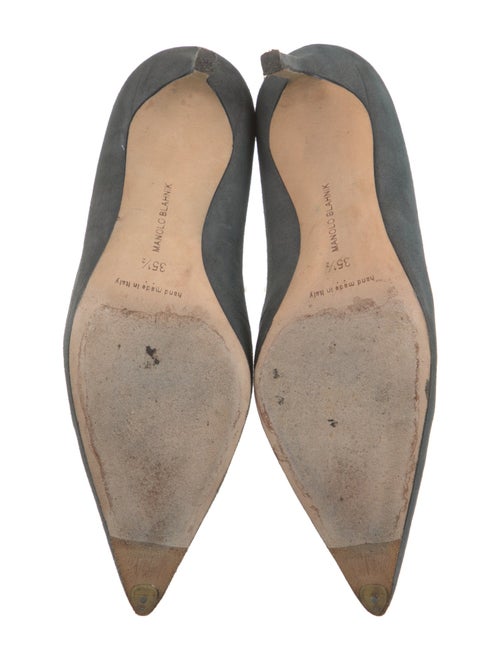 Manolo Blahnik Suede Pumps
