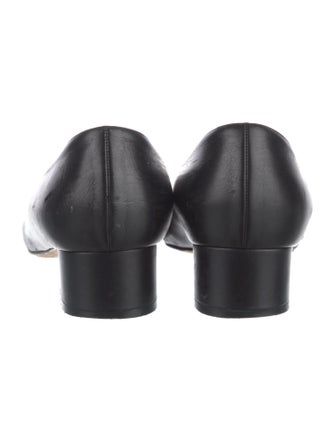 Manolo Blahnik Leather Flats