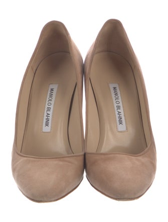 Manolo Blahnik Suede Pumps