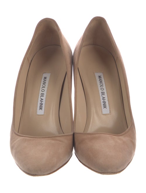 Manolo Blahnik Suede Pumps