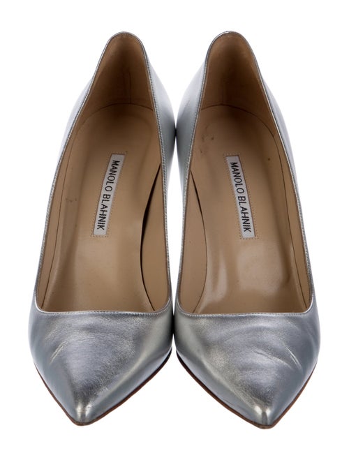 Manolo Blahnik Leather Pumps