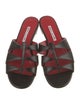 Manolo Blahnik Leather Slippers
