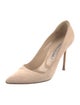 Manolo Blahnik Suede Pumps
