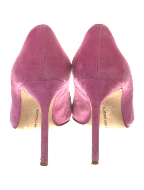 Manolo Blahnik Suede Pumps