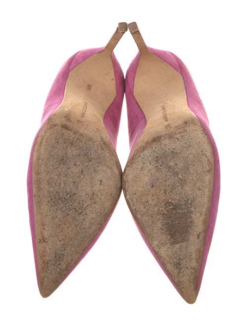 Manolo Blahnik Suede Pumps