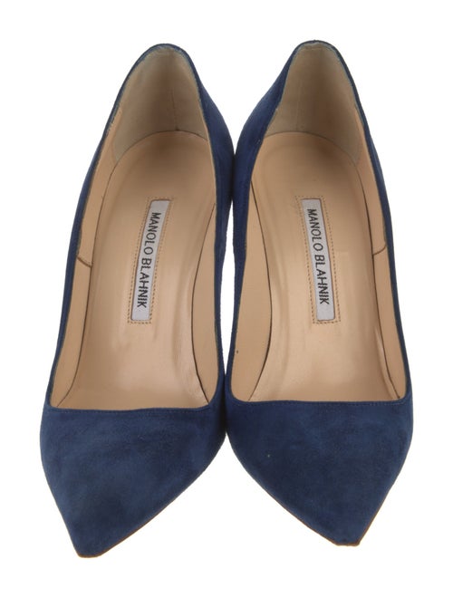 Manolo Blahnik Suede Pumps