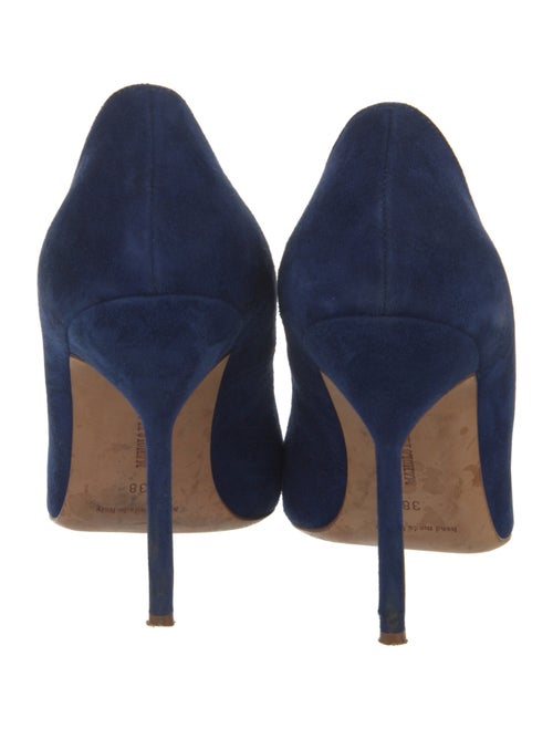 Manolo Blahnik Suede Pumps