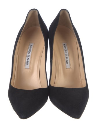 Manolo Blahnik Suede Pumps