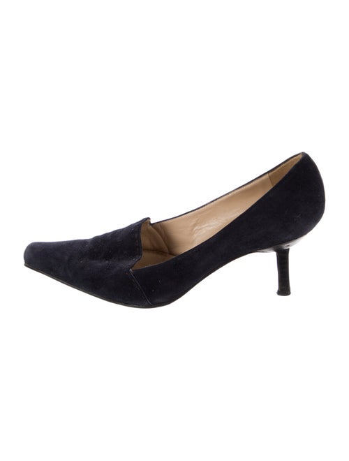 Manolo Blahnik Suede Pumps