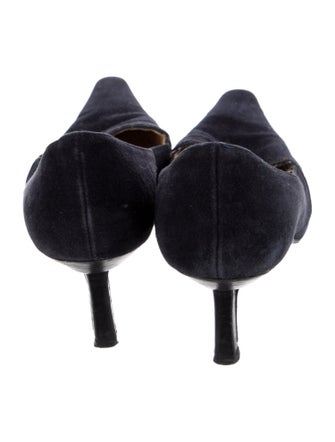 Manolo Blahnik Suede Pumps