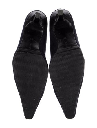 Manolo Blahnik Suede Pumps