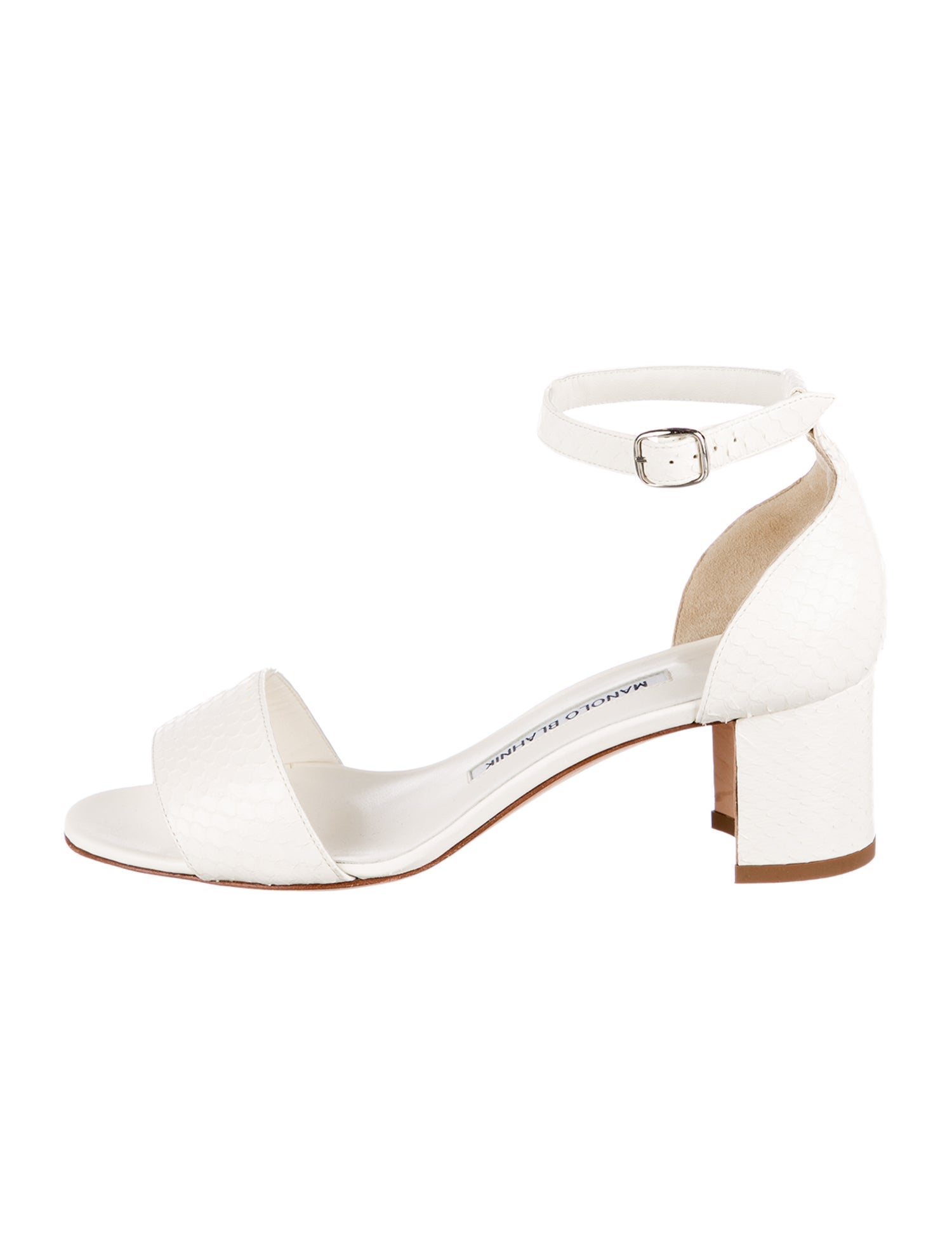 Manolo Blahnik Python Sandals