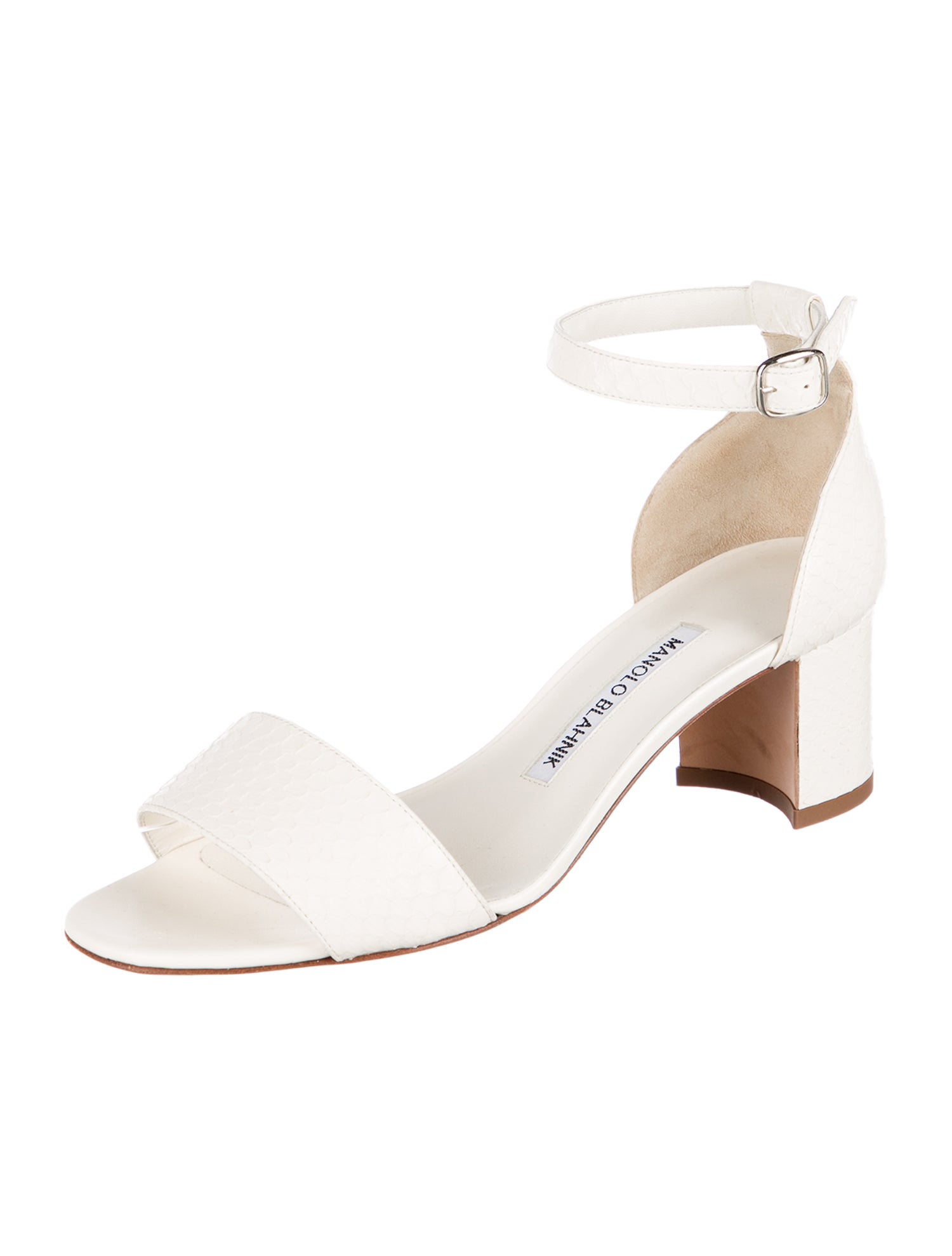 Manolo Blahnik Python Sandals