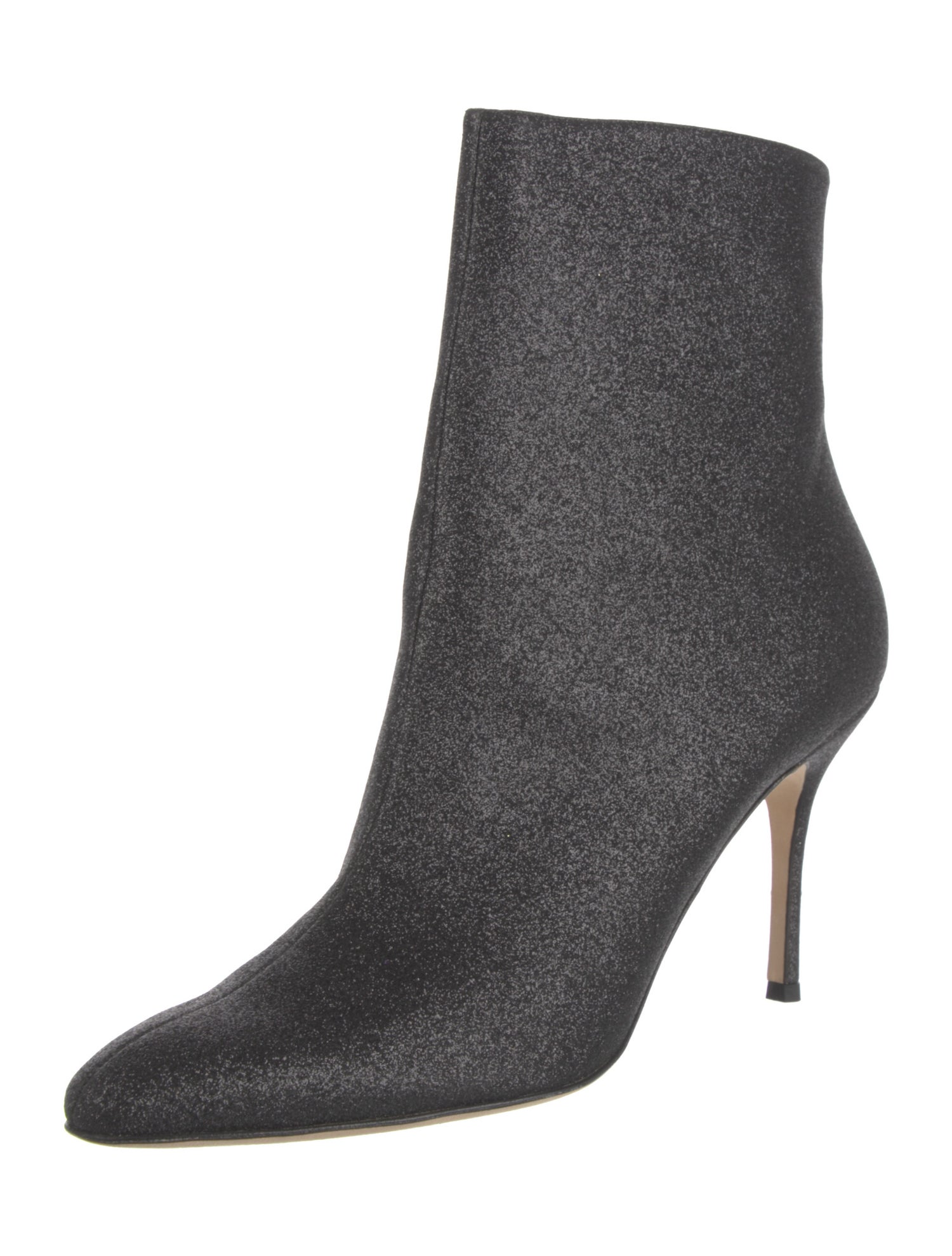 Manolo Blahnik Glitter Glitter Accents Boots w/ Tags