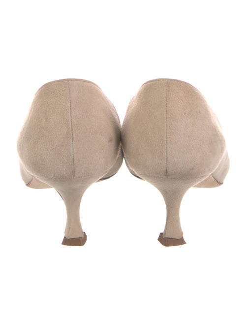 Manolo Blahnik Suede Pumps