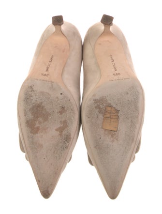 Manolo Blahnik Suede Pumps