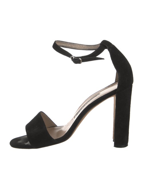 Manolo Blahnik Suede Sandals