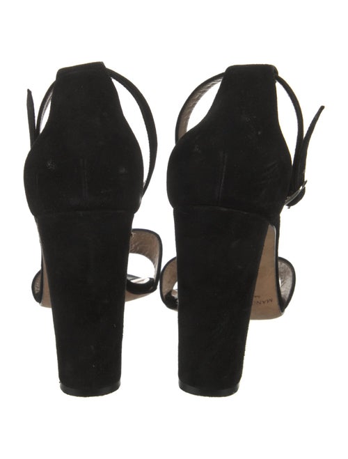 Manolo Blahnik Suede Sandals