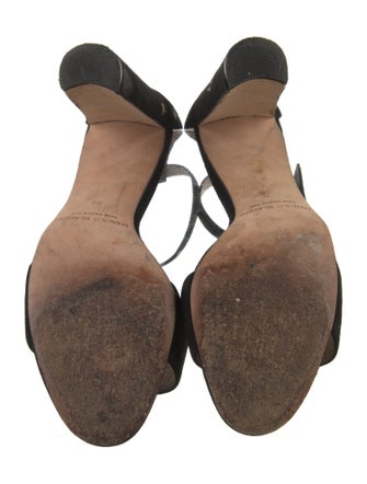 Manolo Blahnik Suede Sandals