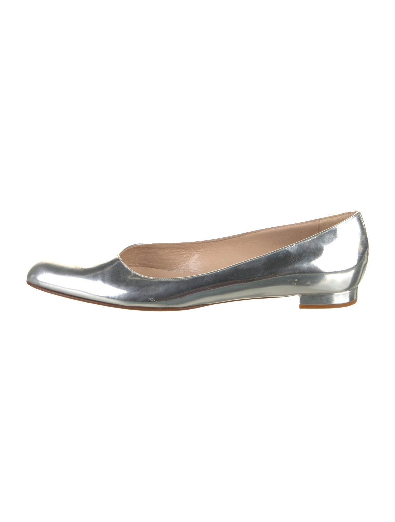 Manolo Blahnik Patent Leather Ballet Flats