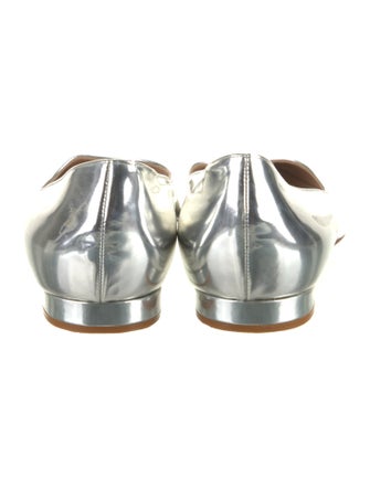 Manolo Blahnik Patent Leather Ballet Flats