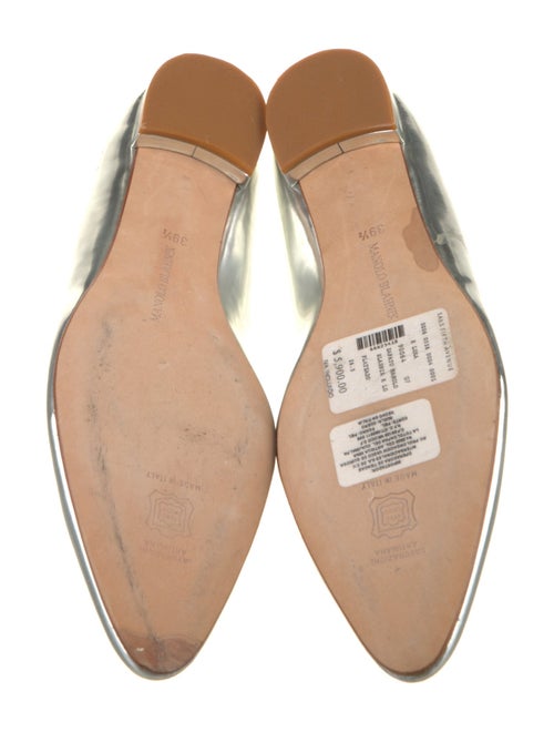 Manolo Blahnik Patent Leather Ballet Flats