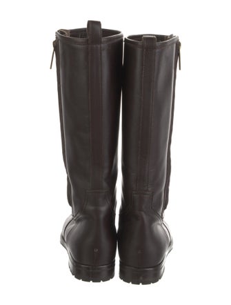 Manolo Blahnik Leather Riding Boots