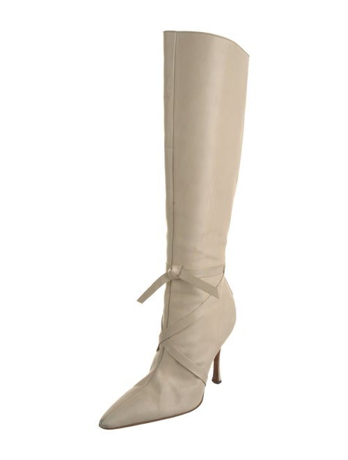 Manolo Blahnik Leather Boots
