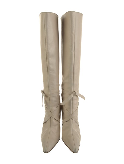 Manolo Blahnik Leather Boots