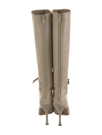 Manolo Blahnik Leather Boots