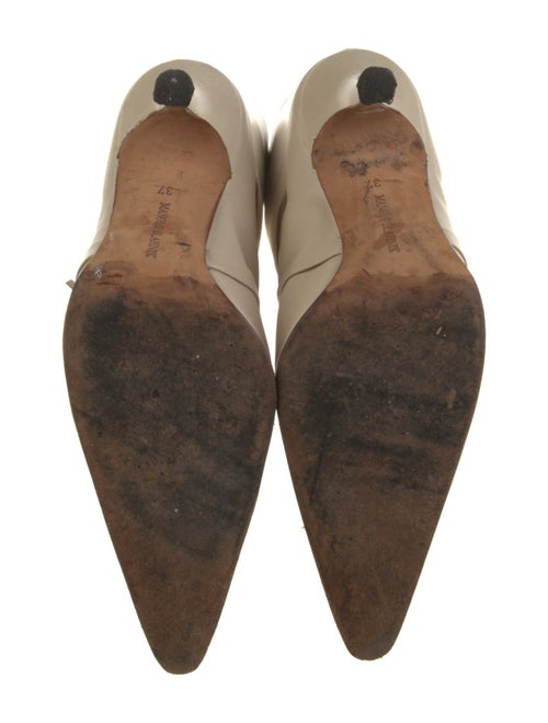 Manolo Blahnik Leather Boots