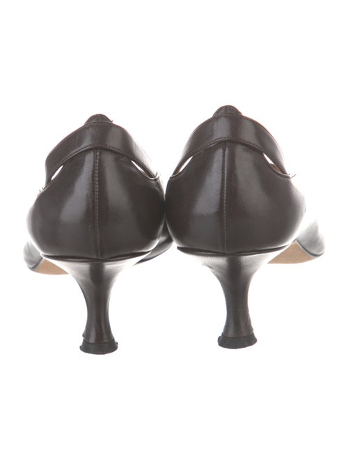 Manolo Blahnik Leather Pumps