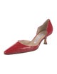 Manolo Blahnik Patent Leather D'Orsay Pumps