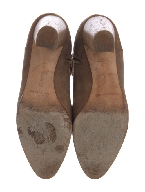 Manolo Blahnik Suede Boots