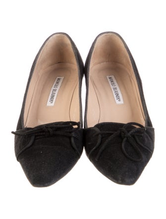 Manolo Blahnik Suede Pumps