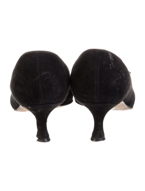 Manolo Blahnik Suede Pumps