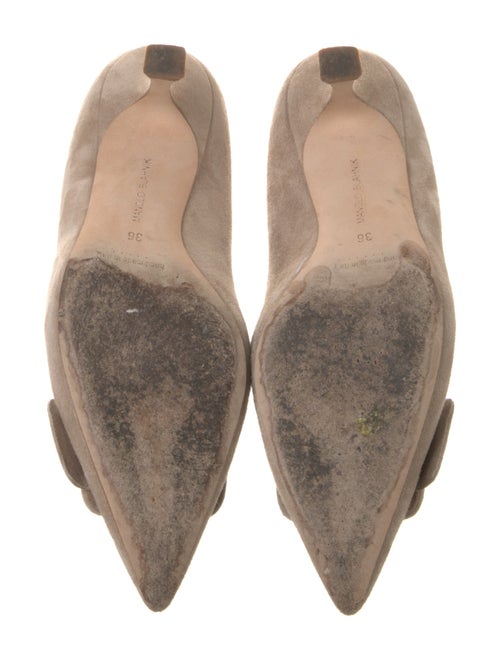 Manolo Blahnik Suede Pumps