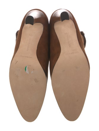 Manolo Blahnik Suede Boots