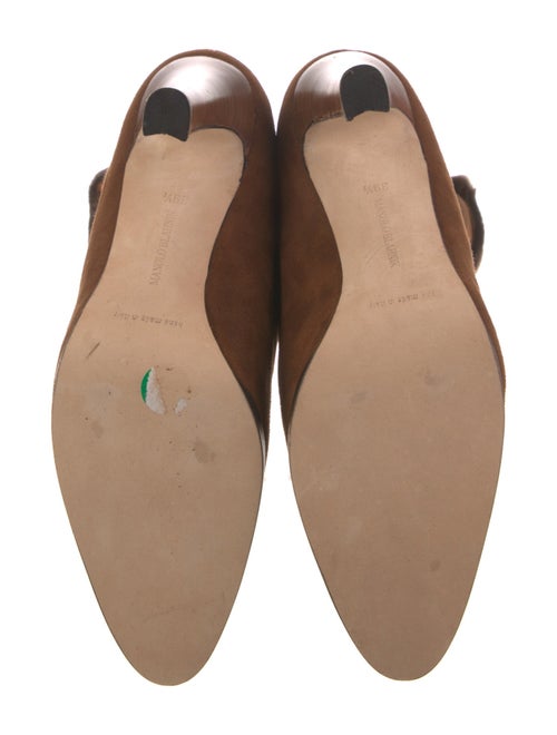 Manolo Blahnik Suede Boots