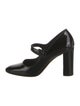 Manolo Blahnik Patent Leather Grosgrain Trim Pumps