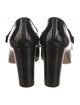 Manolo Blahnik Patent Leather Grosgrain Trim Pumps